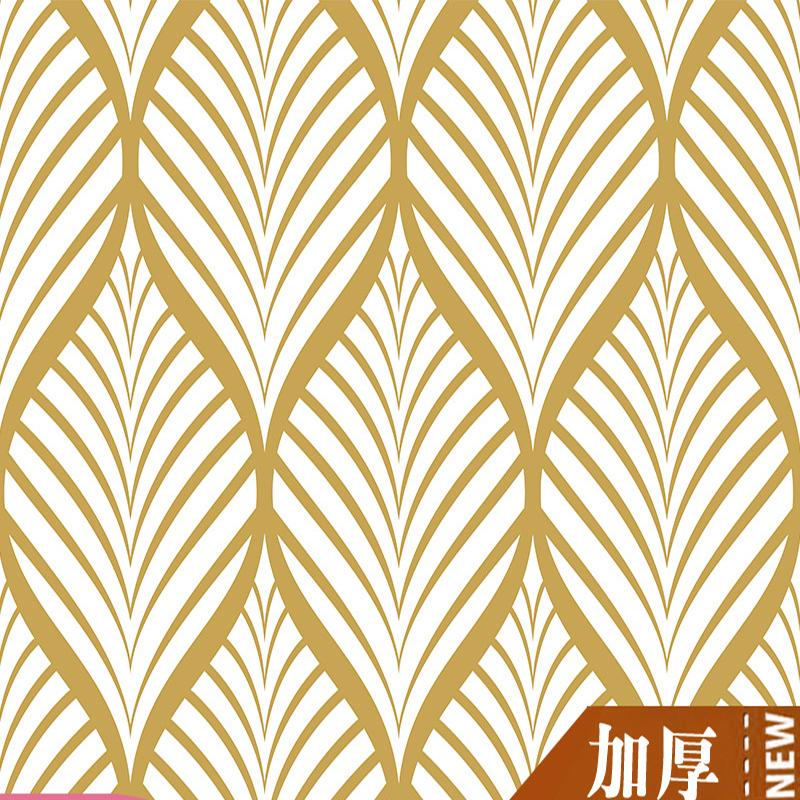 Geometric Abstract Arc Black and White Peel Wallpaper Detachable Contact Paper, Suitable for Home Bathroom Wallpaper Decoration