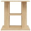 VidaXL Aquarium Stand Sonoma Oak 60x30x60cm Engineered Wood 833570