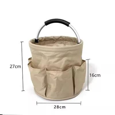 

Portable Foldable Storage Basket for Home, Garden, Picnic and Beach Multi-Functional 1PC Storage Basket for Shopping and Washing темные хаки