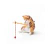Fishing Cat Aquariums Decorations Fish Tank Hangable Landscape Aquarium Cat Fishing Ornament Home Aquarium Decor