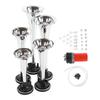5PCS Car Air Horn with Air Compressor Jazz 5‑Tube Music 130dB 12V for Trucks Bus Boats