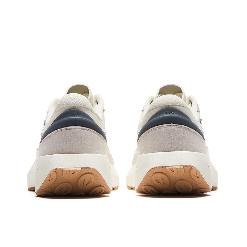 Anta Rock Sugar 4 Cushioning Slip Resistant Abrasion Resistant Low top Casual Shoes Men's White Gray 912428802-1