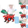Véhicule Transformable Dragon Triangulaire Électrique Passionnant Avec Lumières Colorées Et Musique Pour Enfants
