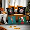 B-Bettys-boops Christmas Pillow Case Short Plush Double-sided Print Square Throw Pillow Covers Sofa Home Cushion Decor