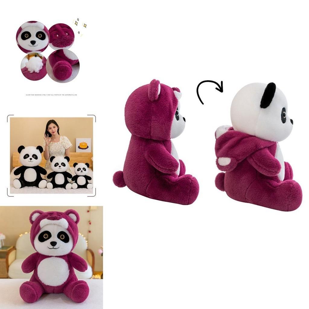 Cute Panda Plush Toy For Girls Perfect Birthday Gift Or Opening Event Present 40cm 0.5kg