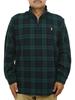 Polo Ralph Lauren Estate Rib Cotton Check Size Multicolor Men's Half-Zip Sweatshirt, Small, (Product Code 01020103)