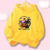 Kids Pullover Hoodie Lovely Cartoon Ghost Pumpkin Bat Halloween Graphic Sweatshirt Long Sleeve CasualSport Top Autumn Winter Home And Outdoor Outfit