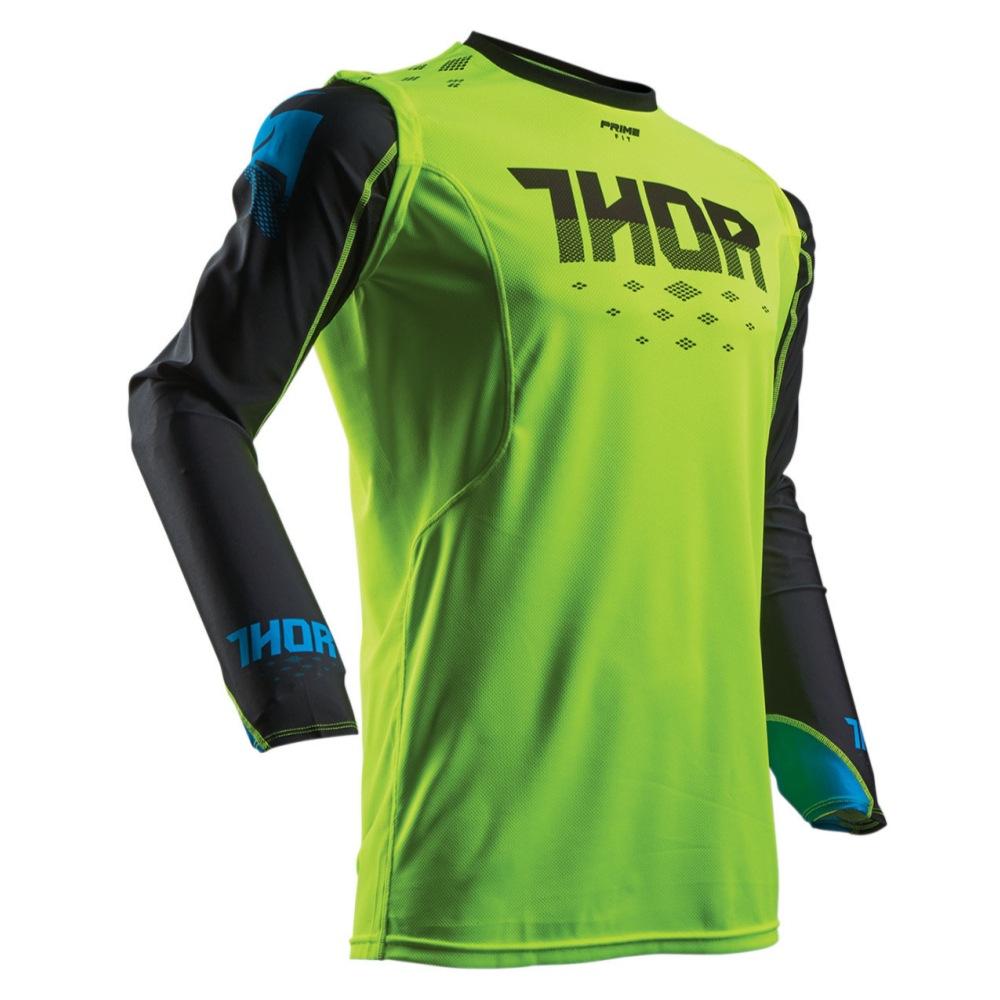 2024 heiß verkaufender THOR Downhill-Anzug Outdoor-Sport atmungsaktives langärmeliges T-Shirt Radsportanzug Offroad-Rennanzug