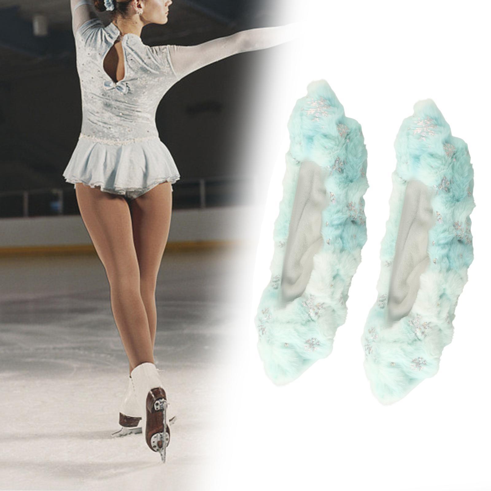 

Durable Flannel Skate Guards for Ice Skates, Suitable for Men And Women зелений