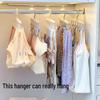Multifunctional Clothes Hanger Rack with Wavy Hooks for Camisoles, Hats, Pants, and Underwear Storage