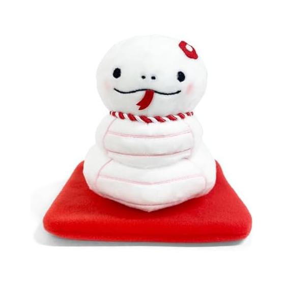 Zodiac Charcoal (Tantan) Snake Charcoal (Tan) Plush Toy Size: Approximately H12 x W13 x D13cm