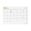 Midori 2026 Desk Old Man 31370006 Calendar, A4, Pattern,