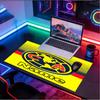 Custom Name Personalized Club America Pattern Mousepad, Laptop PC Desk Mat, Decorative Desk Mat for Home Keyboard Pad Gift