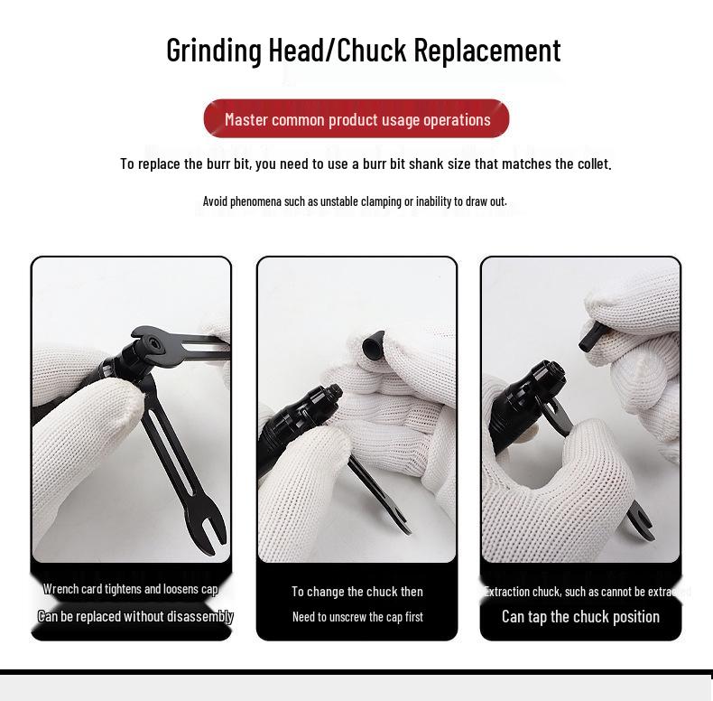 Industrial-Grade Xianshitong Pneumatic Sander & Air Grinder Pen 