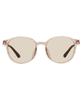 Boston-style 2-way sunglasses for pollen and droplet protection (detachable hood) (Brown (Beige) - ZN261G0441A1)  PROTECT 2WAY  Pollen glasses,