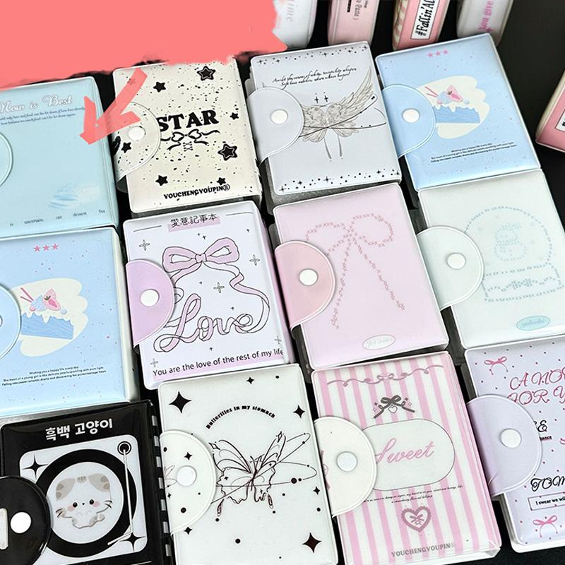 Crush List Photo Small Card Bag Mini Album 3-3.5 Celebrity Album Card Book Suitable For Celebrity Anime Small Card Storage