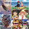Collezione di puzzle da 1000 pezzi Studio Ghibli: Il Castello Errante di Howl, Kiki - Consegne a Domicilio, Ponyo sulla Scogliera, Il Mio Vicino Totoro