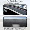 For Tesla Inc. Model 3 HIGHLAND 2025 Dashboard Dark Pad Center Console Sun Protection And Heat ulation Interior Accessories