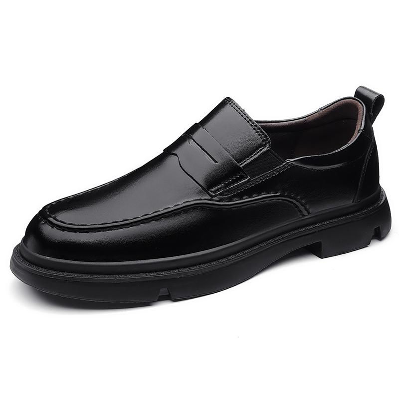 

Fashion 2025 Fashion Lightweight Casual Leather Shoes High Quality Minimalist Style Versatile Men s Comfortable Non-Slip Driving Shoes 38