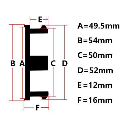 ASW1 4pcs 54mm 50mm Wheel Center Caps Hub W Work Rays Volk Racing Car Styling Rims Cover Emblem Badge