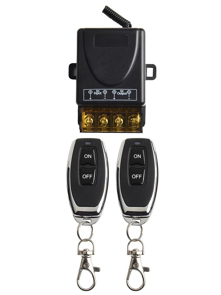 For DC LED Lighting High Power Remote Switch 12v Remote Control Switch Home Automation 30A Current Rating 328 Ft Long Range