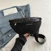 Módní Luxusní Dámská Hrudní Taška Na Cestování, Široký Popruh Crossbody Tašky Přes Rameno Designová Ledvinka Dámská Ledvinka