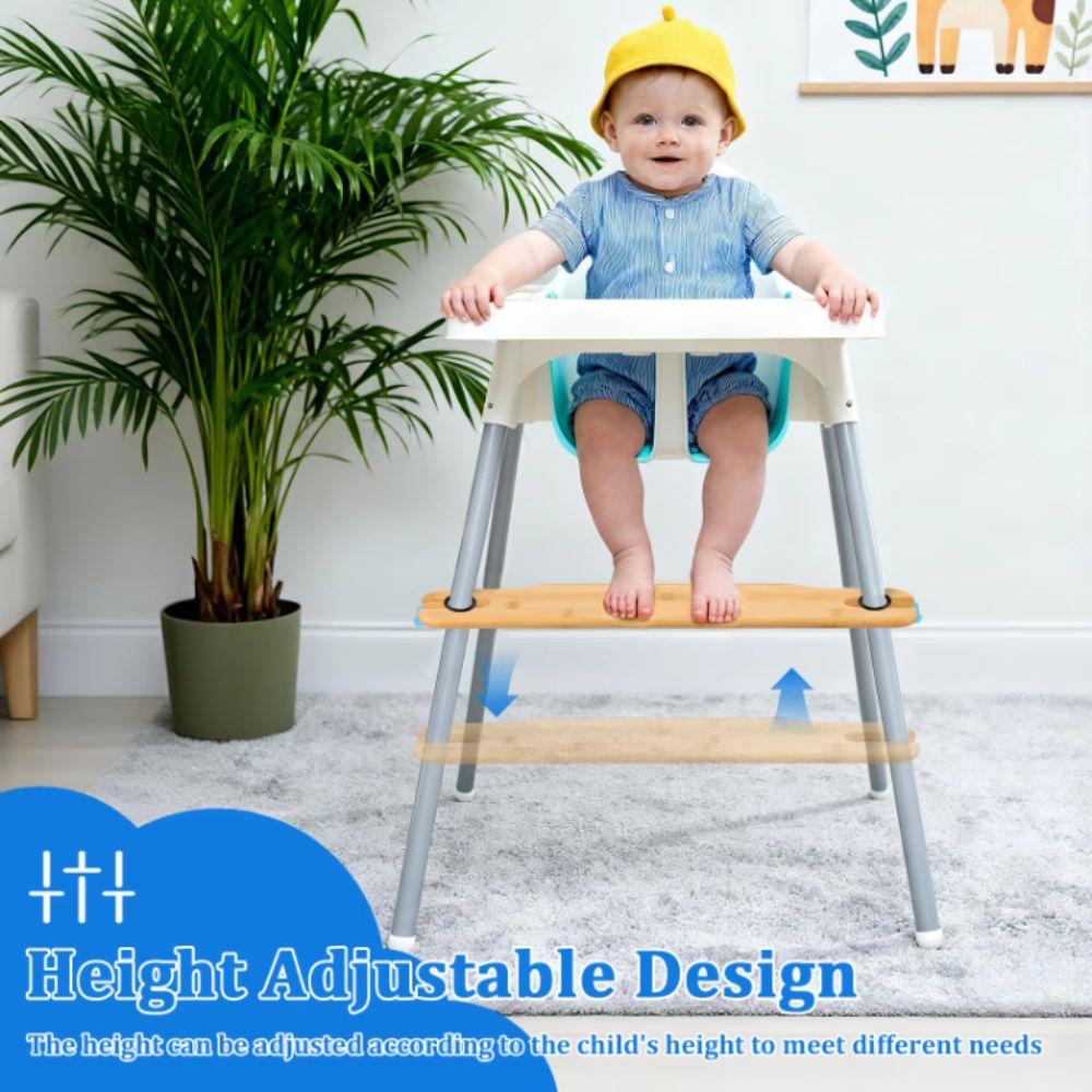 50cm Length High Chair Footrest Stable Design Highchair Accessory Nursery Furniture