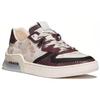 Coach Leather Horse And Carriage Print Low Top Fashion Sneakers Women sneakers White Red Brown G5504-RR8