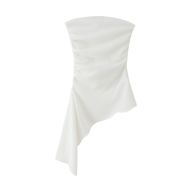 Kaslead New Arrival Women's Clothing Fashion Style Fashion All-Match Texture Word Tank-Top 3644317 250