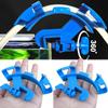 1/5x Water Pipe Fixing Clamp Aquarium Filtration Holder Black Blue Mount Tube Tank Fit Clips for Fish Tank Firmly Hold Hose