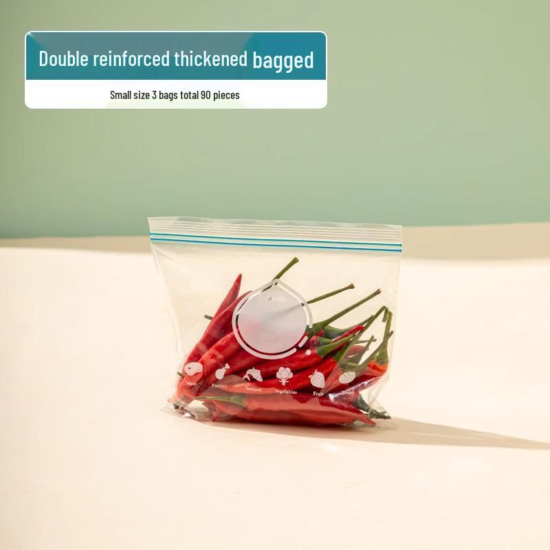 Thickened Food-Grade Double-Seal Refrigerator Storage Bag