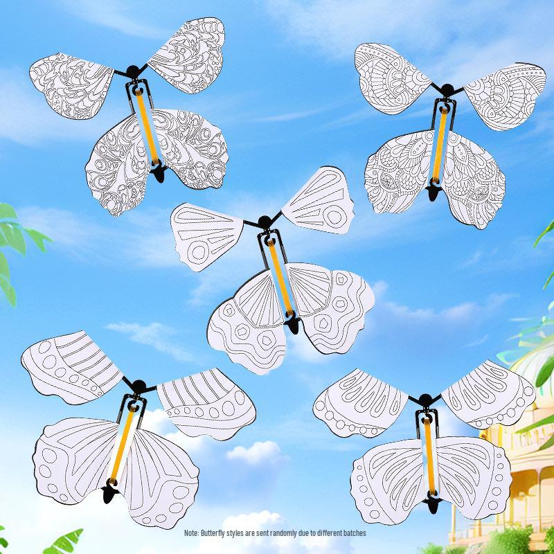 DIY Butterfly Art Kit for 6-Year-Olds - Creative Handmade Craft Pack for Girls