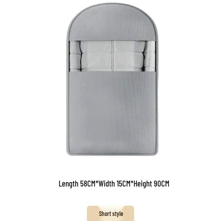 

Clear Compression Down Jacket Hanging Bag - Wardrobe Garment Dust Cover.