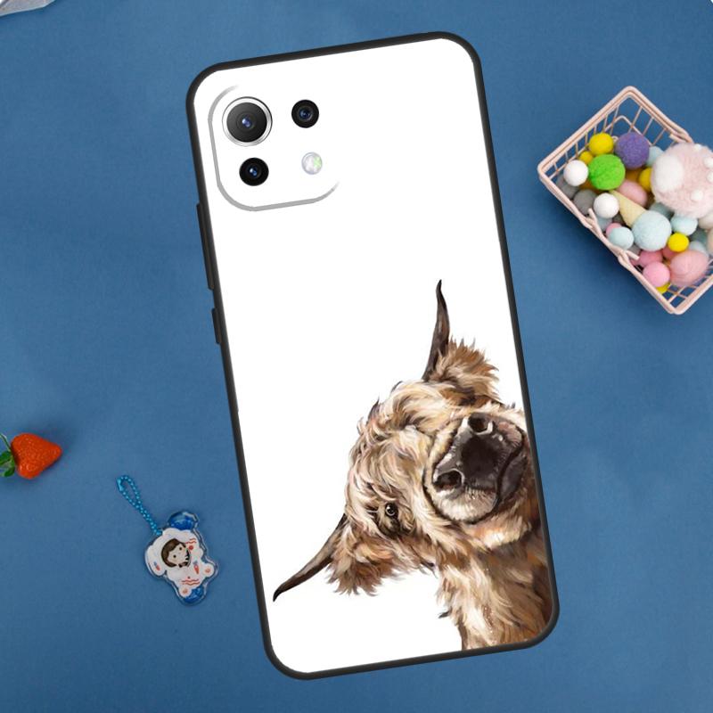 Cute Cartoon Cow Case For Xiaomi 13 14 15 Ultra 11T 12T 13T 14T Pro POCO X7 Pro X3 X5 X6 M6 F5 F6 Pro Cover
