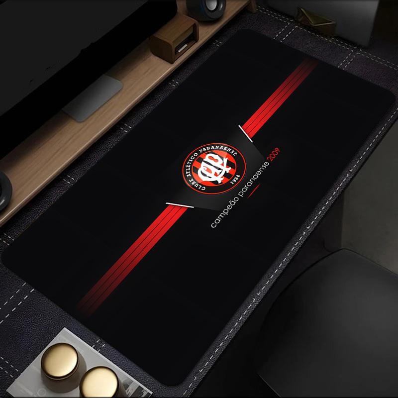 Atletico Paranaense Crest Mouse Pad, Rubber Base, Mouse Pad for Gamers and Office Use, Gaming Desk , Easy To Clean Mat Christmas fan gifts