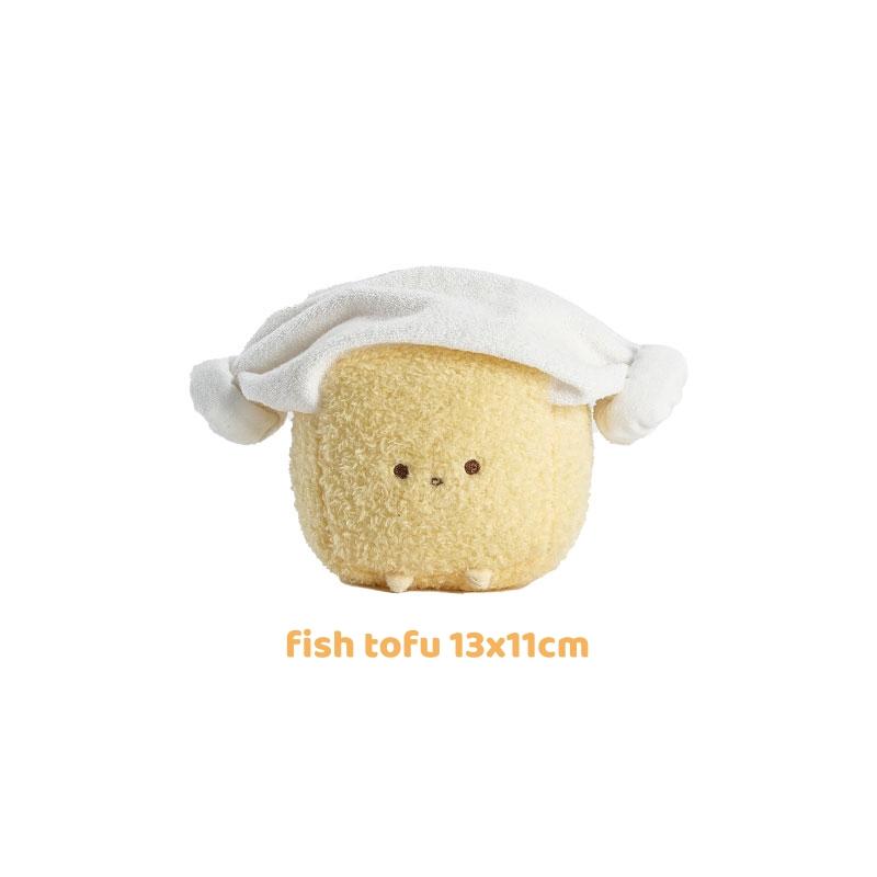Cartoon Hotpot Food Plush Keychain Kawaii Bag Pendant Button Mushroom Crab Claw Hanging Ornament Food-Themed Toy Accessory Gift