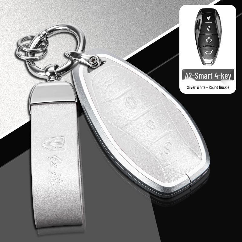 Premium Biao Che Zu Hongqi H5/HS7 Key Case for Men & Women – Full-Cover Protective Bag