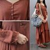 JINJUDUO Long Plus Loose Layered Maxi Long Size Women's Dress, Spring/Summer, Slimming, Size, Fit, Look, A-Line, Length, Sleeves, Linen-Like,