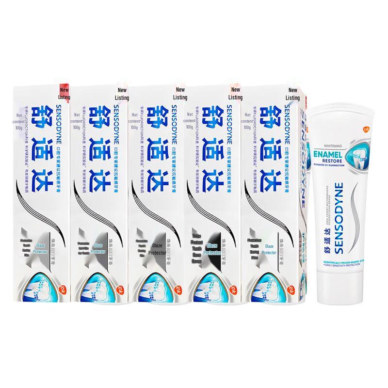 Sensodyne ProNamel Whitening Toothpaste 5-Pack