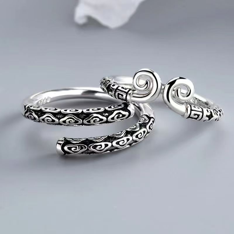 Black Myth WuKong Monkey Unisex Rings for Women Men