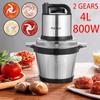4L Baby Food Grind Meat Grinder Stainless Steel Material Low Noise Operation Meat Grinder for Vegetable Meat 800W