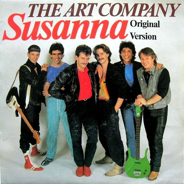 

LP Record ART COMPANY Susanna CBSA4174 CBS 1984 Europe Rock Used