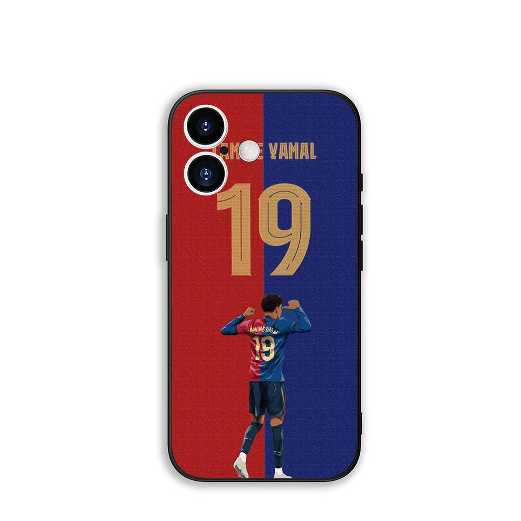 for Motorola Moto Edge 70 60 Fusion 40 NEO 20 Pro G56 G96 G71 G73 G41 G42 G51 G52 Case Football No 19 Soccer Number No19