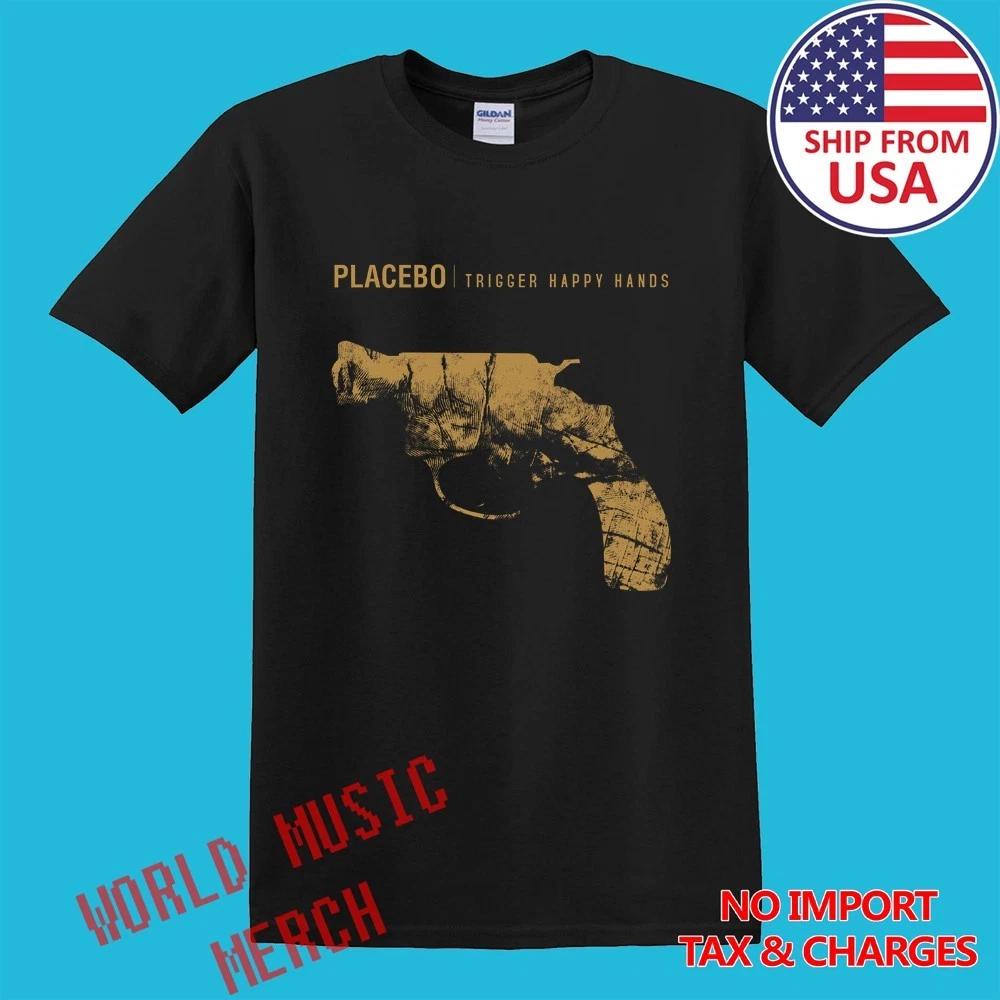 Placebo Trigger Happy Hands Men s Black Size S-5XL L