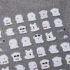 1pc Embossed Nail Sticker - Cute Cartoon Dog Design, Self-Adhesive Waterproof Nail Art Decoration for DIY Manicures