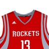 adidas X Colaboración NBA Camiseta Harden Houston Rockets Camiseta Unisex Roja 7470A-3RK-K92072