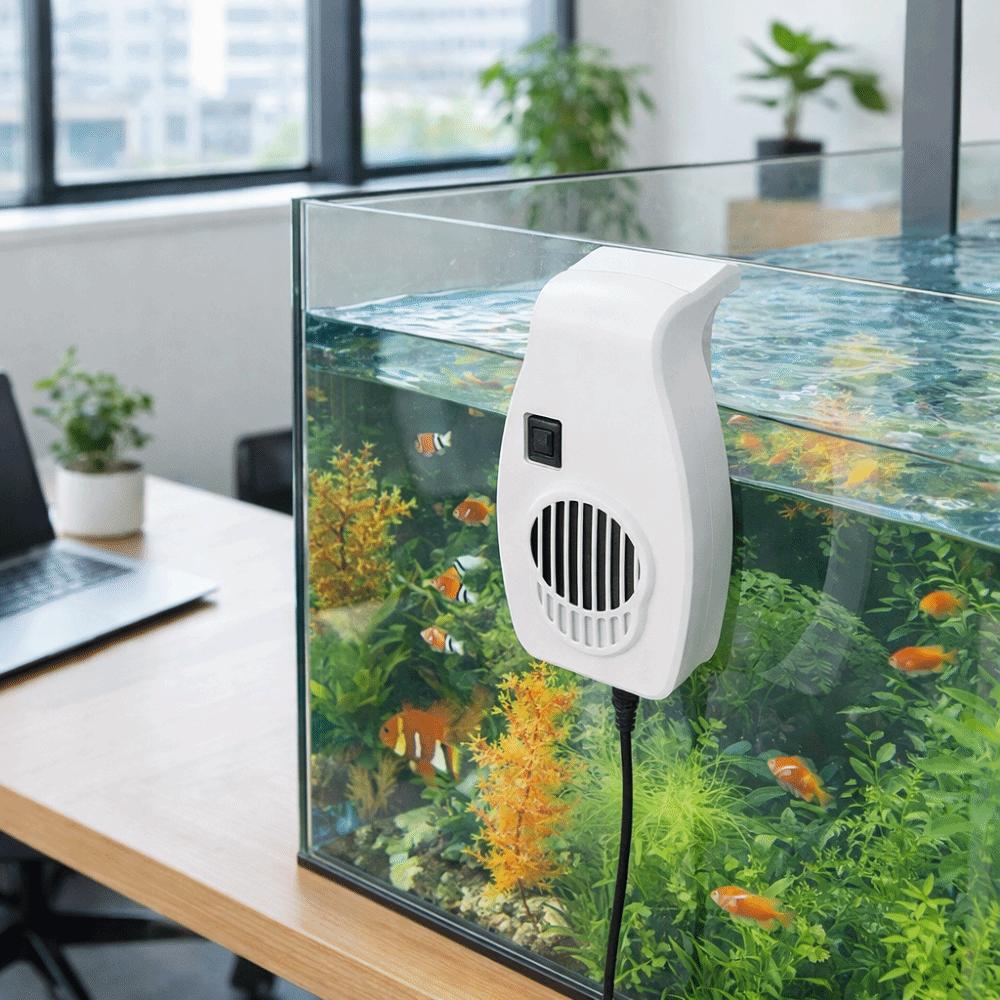 Energy Efficient Fish Tank Cooling Fan Wall Mount USB Cooling Fan Reptile Terrarium