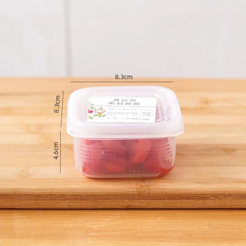 Food Storage Containers Portable Boxes Cheese Refrigerator Sub-Packed Fruit Fresh Flower Preservation Box Microwaveable