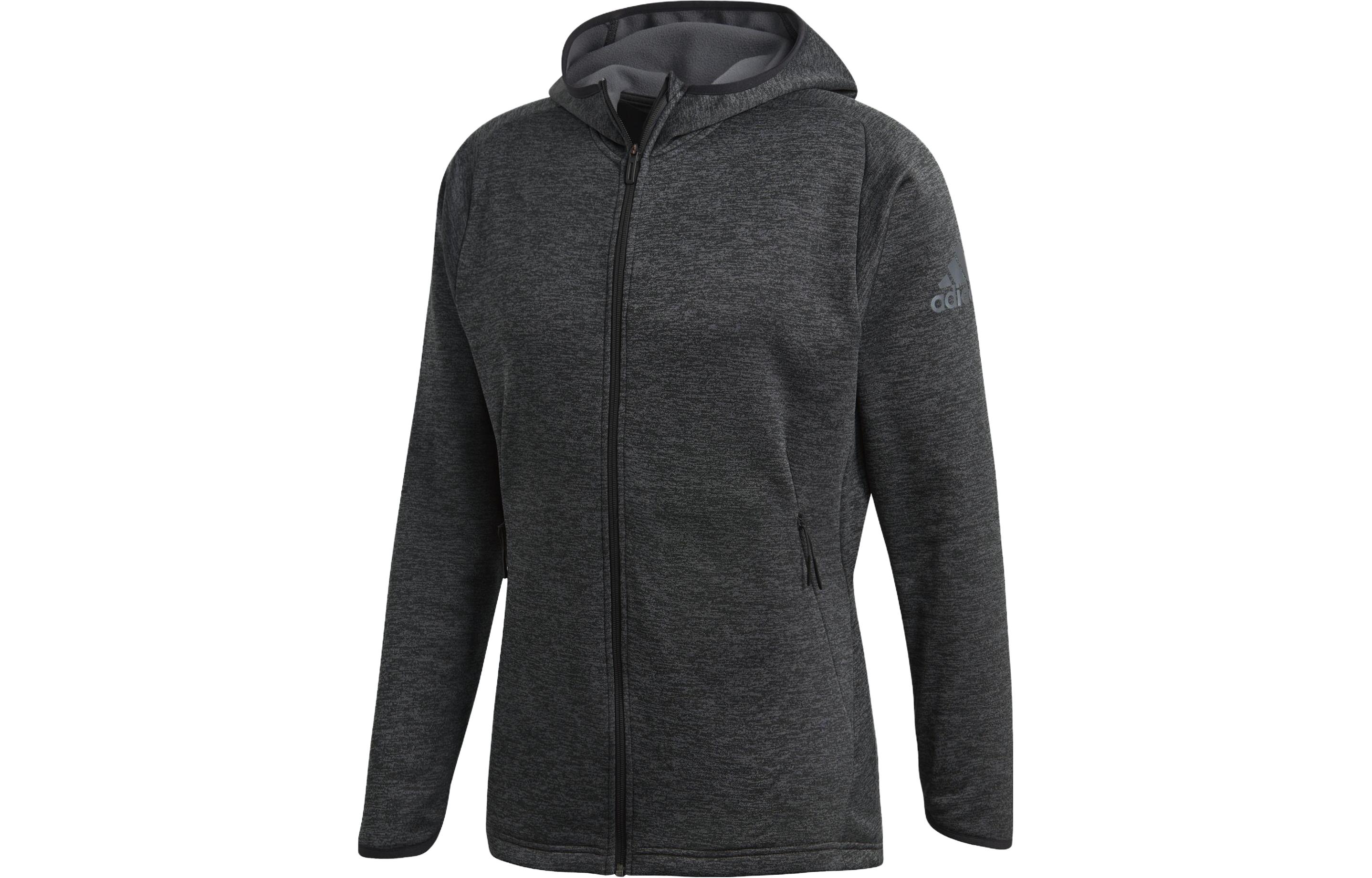 Adidas Jackets Men s Black Hooded Moderate Other DM4386 S