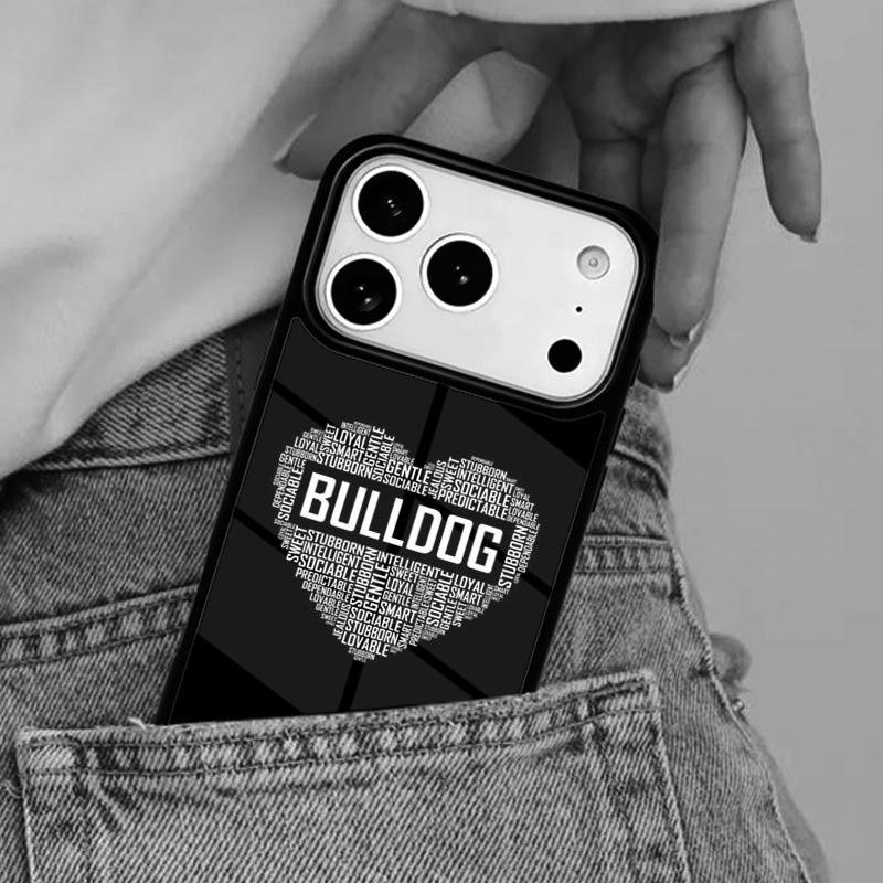 life is better with a bulldog mom Phone Case for iPhone 17ProMax 12 13 14 15 16e 17 Pro Max Plus Air Cover